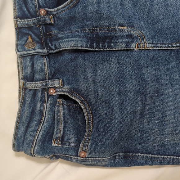 We The Free High Rise Skinny Jeans, Color Blue Size 27 - Picture 3 of 15